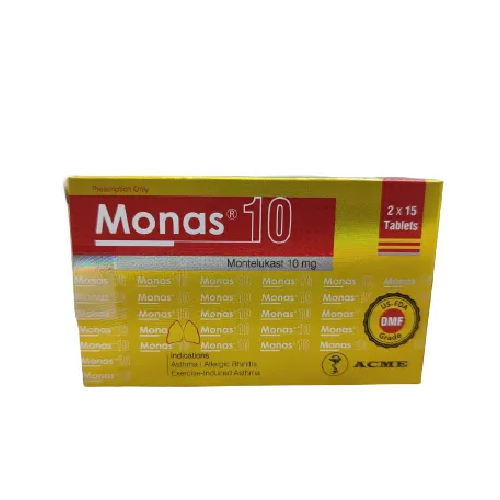 Monas 10 mg Tablet ~ 1 Strip