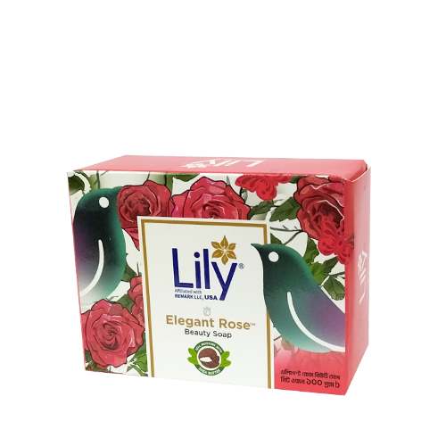 Lily Elegant Rose Beauty Soap~ 100 Gm