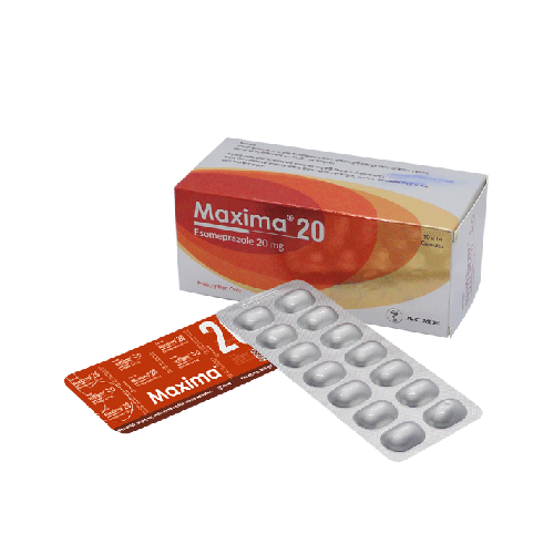 Maxima 20 mg Capsule ~ 1 Strip