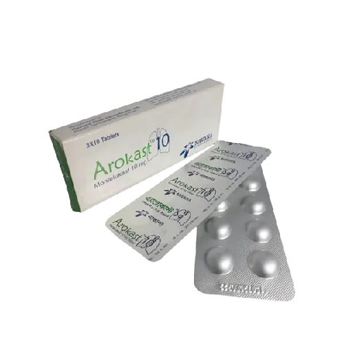 Arokast 10 mg Tablet ~ 1 Strip