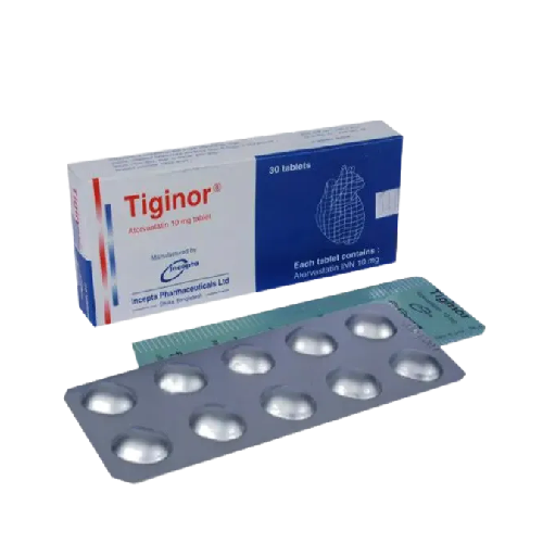 Tiginor 10 mg Tablet~ 1 Strip