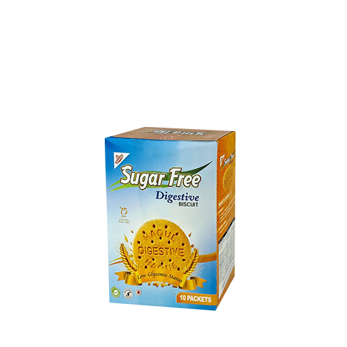 Haque Sugar Free Digestive Biscuit ~ (1×10 Packets)