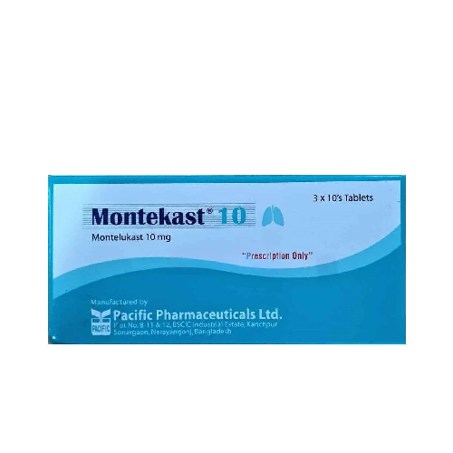 Montekast 10 mg Tablet ~ 1 Strip