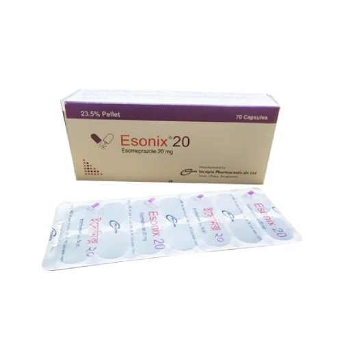 Esonix 20 mg Capsule ~ 1 Strip
